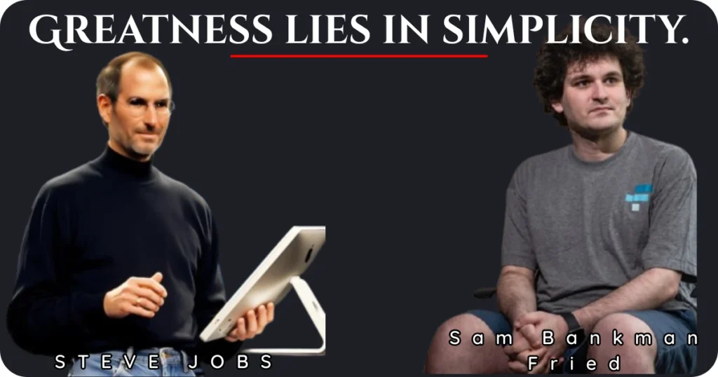 steve jobs & sam bank man. Why Do Rich People Try To Look Poor