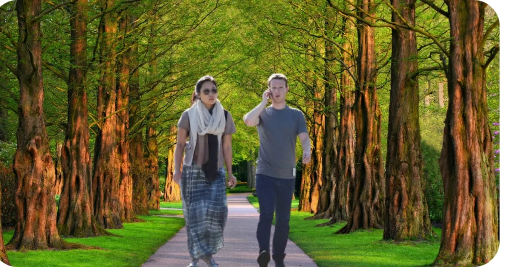 Mark Zuckerberg and Priscilla Chan