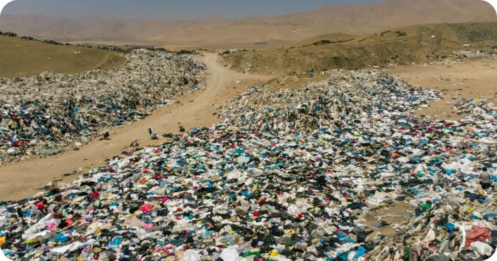 Desert of clothes
